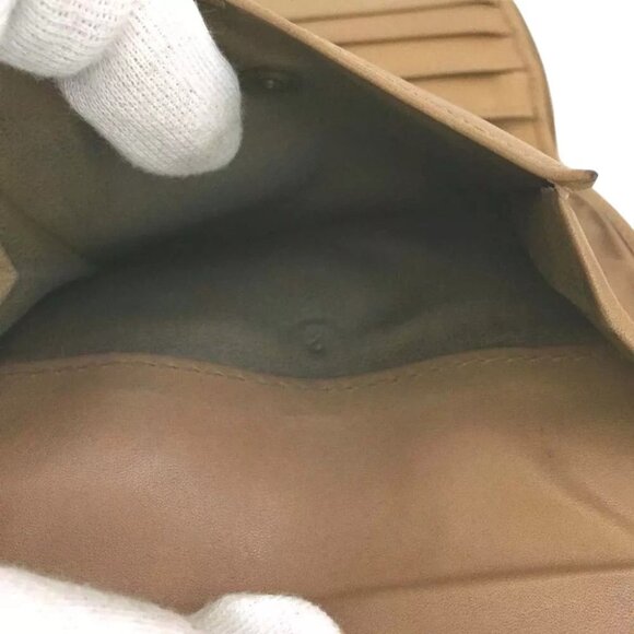 911118AF (C6) Celine Wallet Macadam Trifold Brown PVC - Picture 7 of 9